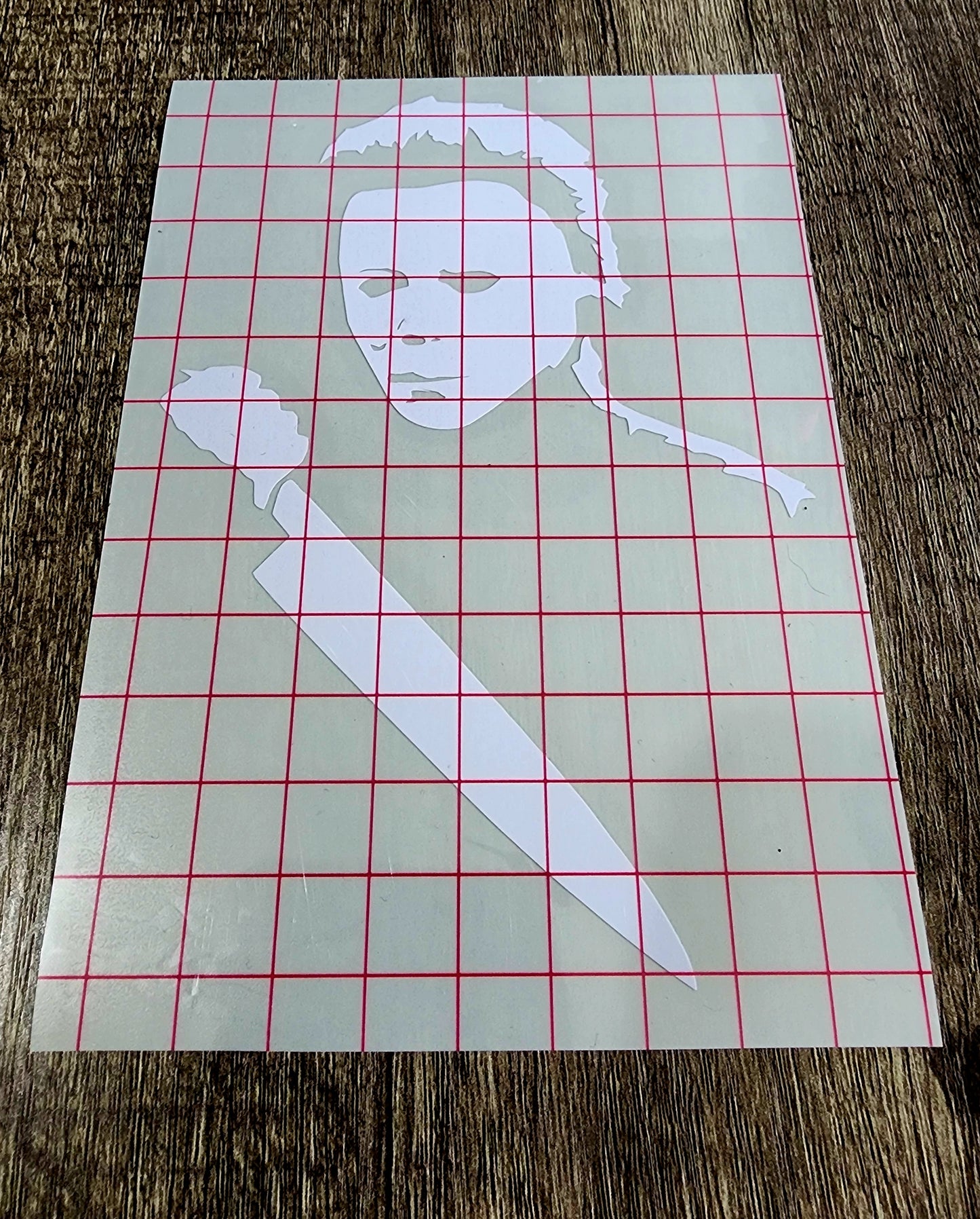 Michael Myers Halloween Vinyl Window Decal Slasher Movie Horror 70's 80's Movies