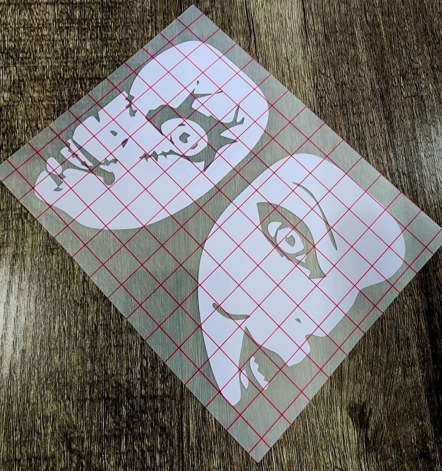 Chucky Child's Play Tiffany Vinyl Window Decal Bride of Chucky Horror Killer Doll