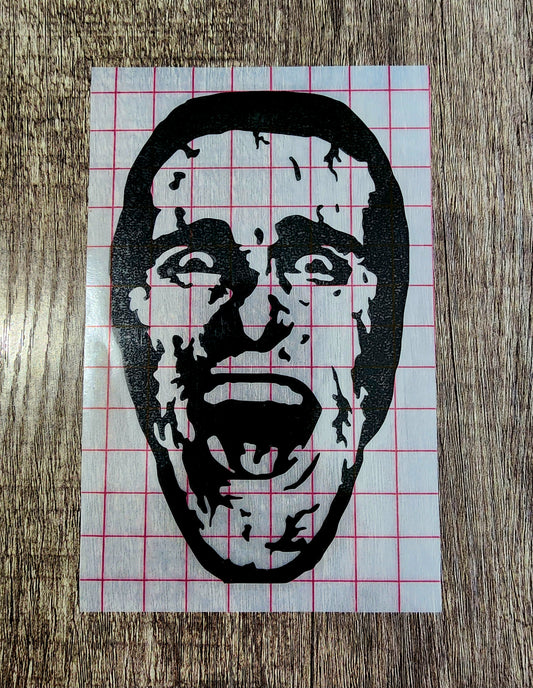 Patrick Bateman American Psycho Vinyl Window Decal Serial Killer Slasher Movie Murderer