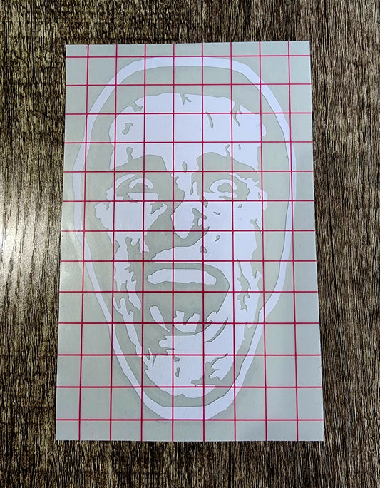 Patrick Bateman American Psycho Vinyl Window Decal Serial Killer Slasher Movie