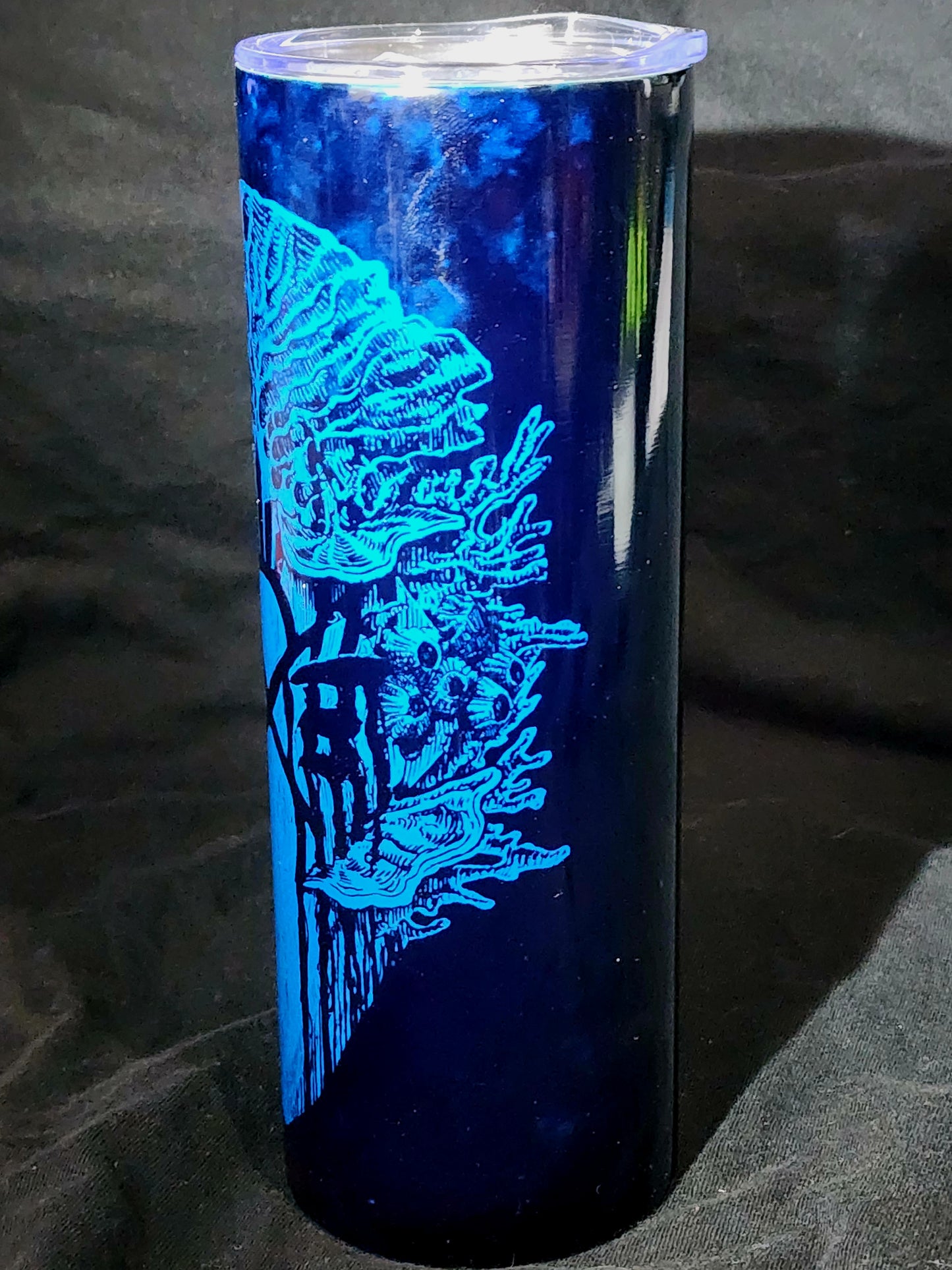 20oz Stainless Steel Tumbler Band Symbol Coral Metal Hard Rock Industrial Hip Hop