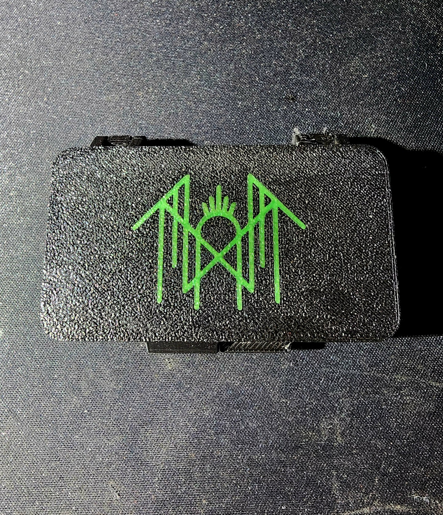 Band Symbol 3D Printed Pill Box Container Heavy Metal Hip Hop Industrial Music