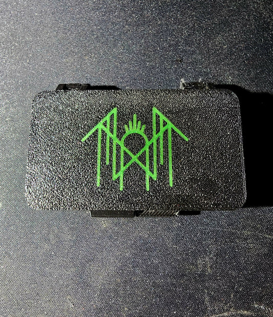 Band Symbol 3D Printed Pill Box Container Heavy Metal Hip Hop Industrial Music