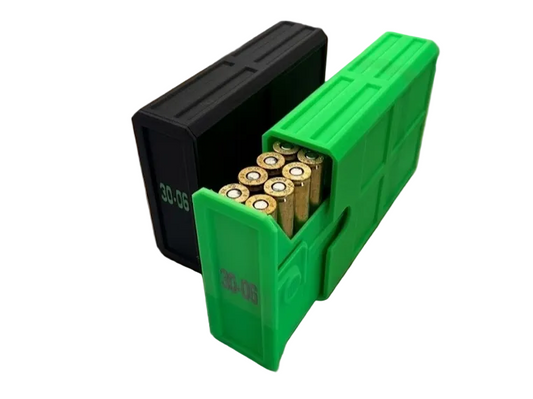 30-06 20-Round Stackable Ammo Case with Sliding Tray | 3D Printed Ammunition Storage