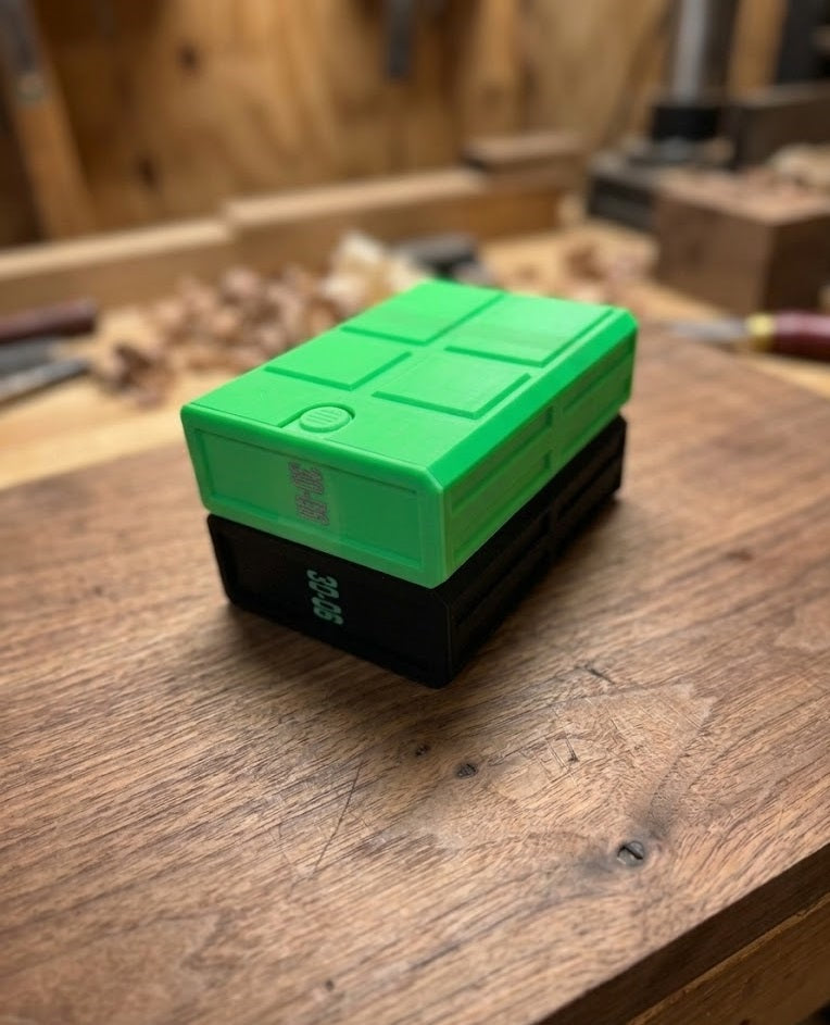 30-06 20-Round Stackable Ammo Case with Sliding Tray | 3D Printed Ammunition Storage