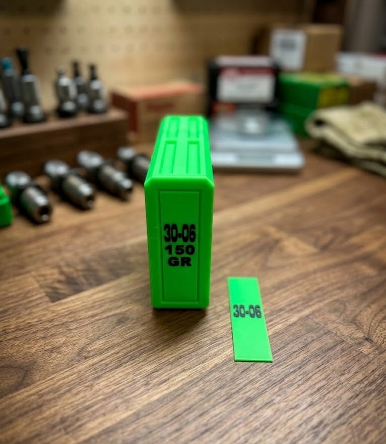 30-06 20-Round Stackable Ammo Case with Sliding Tray | 3D Printed Ammunition Storage