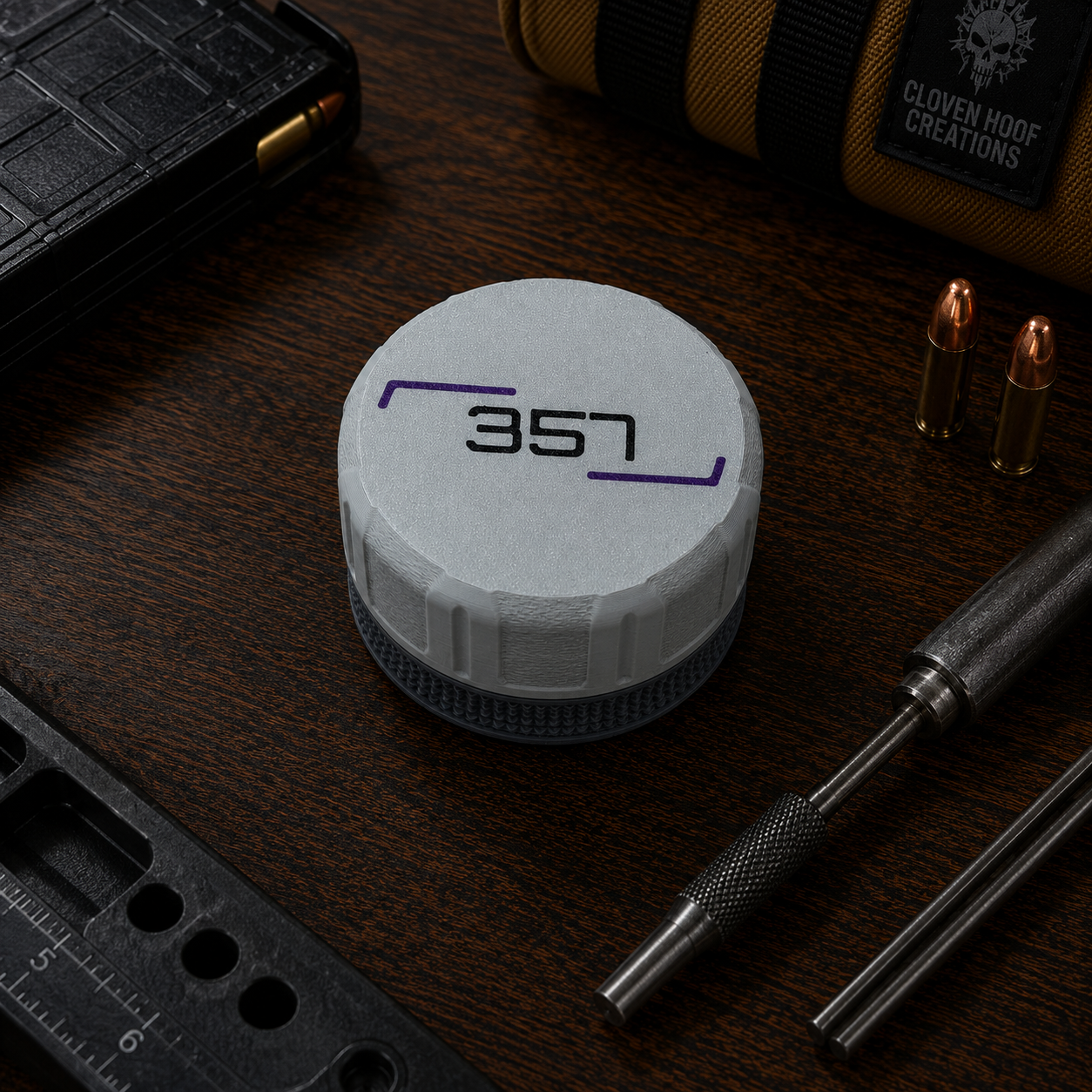 357 Magnum Pocket Puck Ammunition Holder – Holds 20 Rounds