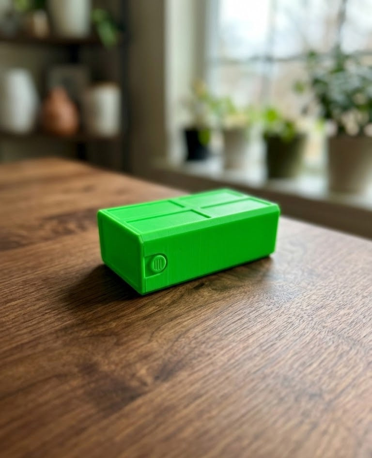 44MAG Stackable Sliding Tray Ammo Container 50 Rounds Compact Dual Locking Mechanism EDC Range Day 3D Printed Secure Closure