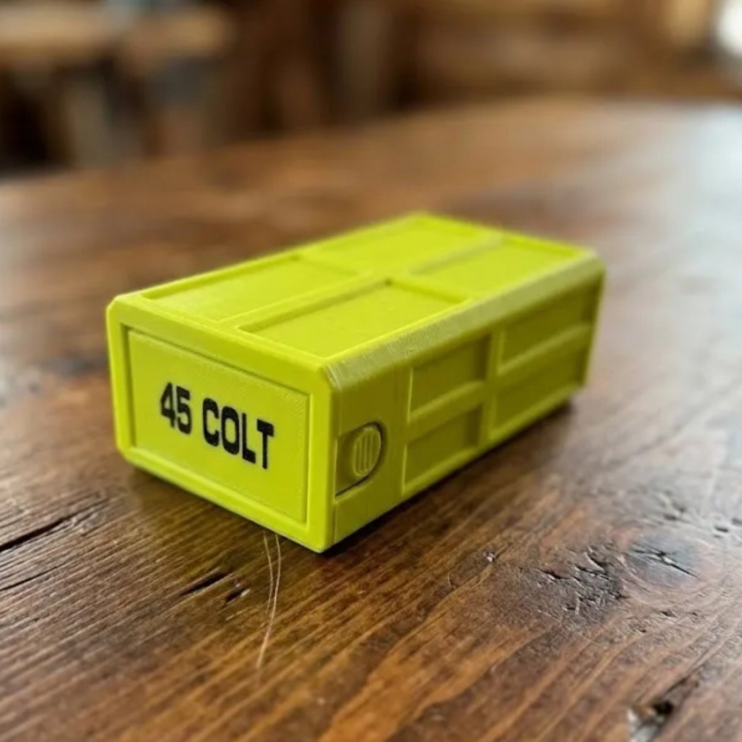 45 Colt 50-Round Stackable Ammo Case with Sliding Tray | 3D Printed Ammunition Storage
