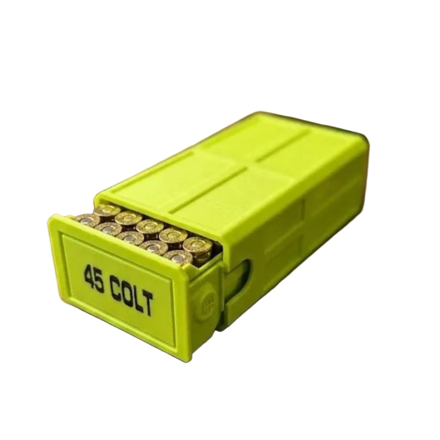 45 Colt 50-Round Stackable Ammo Case with Sliding Tray | 3D Printed Ammunition Storage