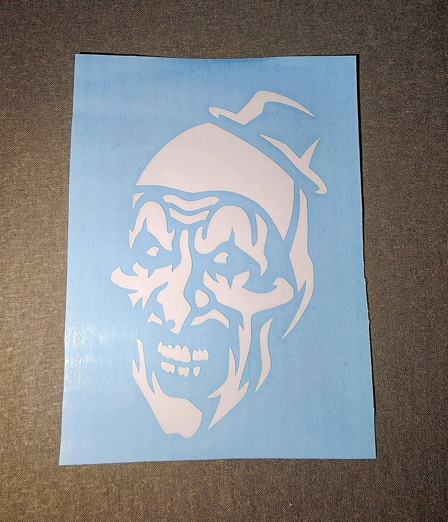 Art The Clown Vinyl Window Decal Terrifier Terrifier 2 Slasher Clown Demon Clown