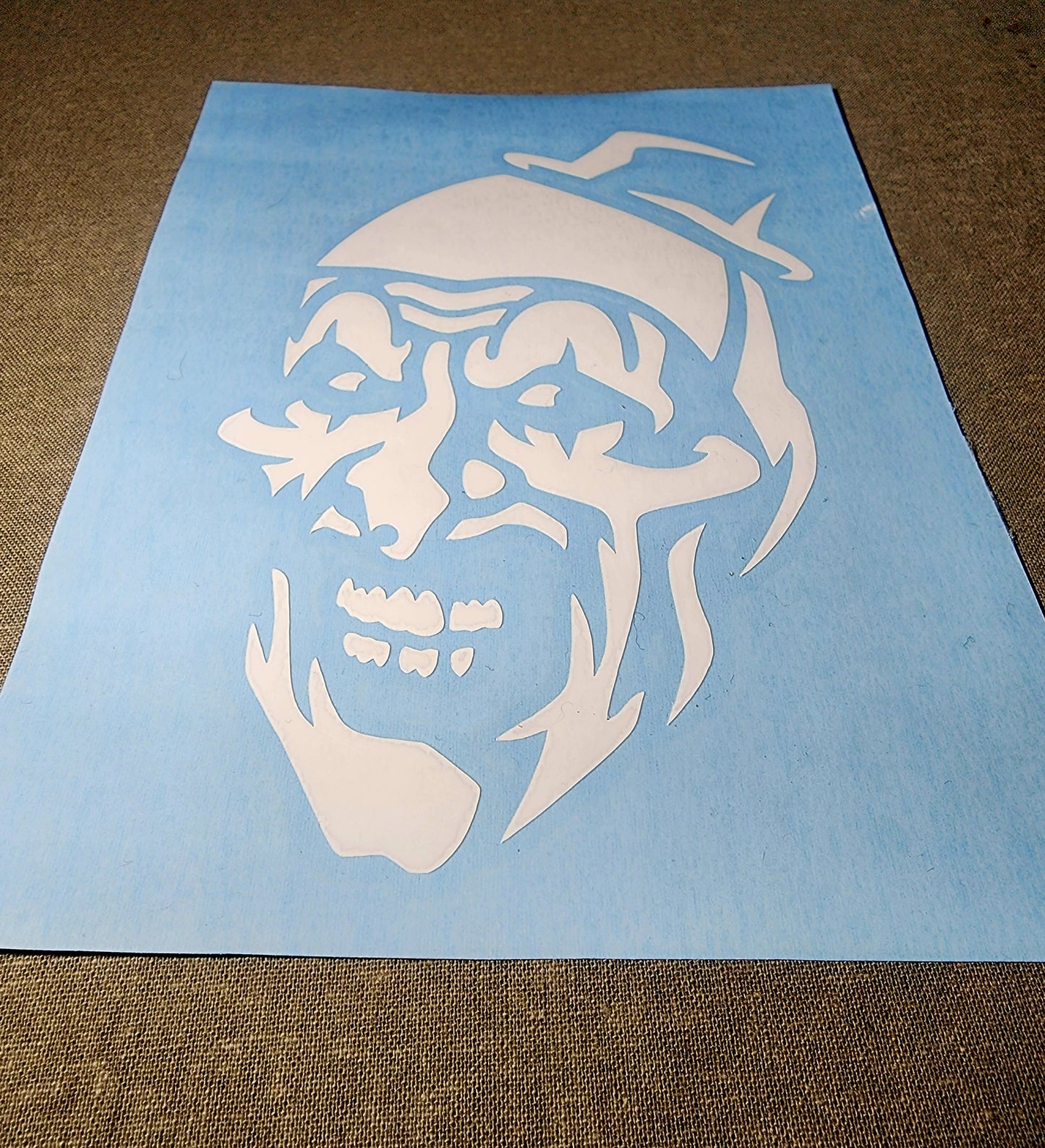 Art The Clown Vinyl Window Decal Terrifier Terrifier 2 Slasher Clown Demon Clown